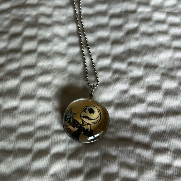 Disney Night Mare Before Christmas Necklace. Made by a crafter. Costume - Picture 1 of 6